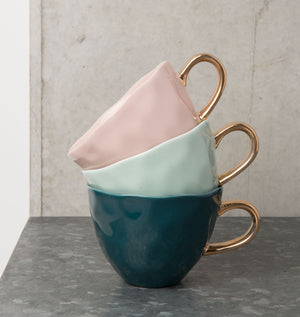 Good Morning Cup – Cappuccino-/Teetasse, viele verschieden Farben