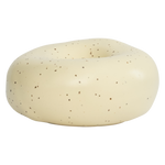 Kerzenhalter Elaine – Keramik, French Vanilla, Speckle Finish