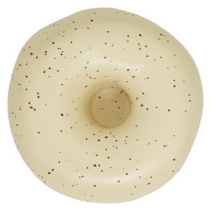 Kerzenhalter Elaine – Keramik, French Vanilla, Speckle Finish