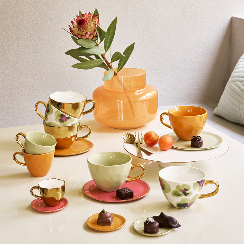 Good Morning Cup – Cappuccino-/Teetasse, viele verschieden Farben