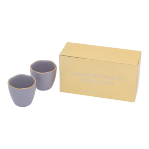 Good Morning Eierbecher – Set aus 2, verschiedene Farben
