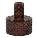 Kerzenhalter Belo – Recyceltes Glas in Fudge