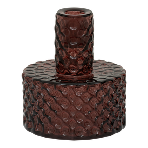 Kerzenhalter Belo – Recyceltes Glas in Fudge