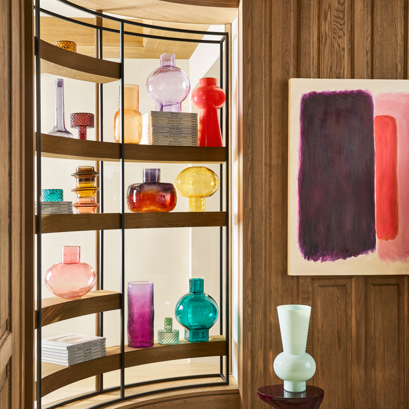 Kerzenhalter Belo – Recyceltes Glas in Fudge