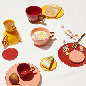 Good Morning Cup – Cappuccino-/Teetasse, viele verschieden Farben