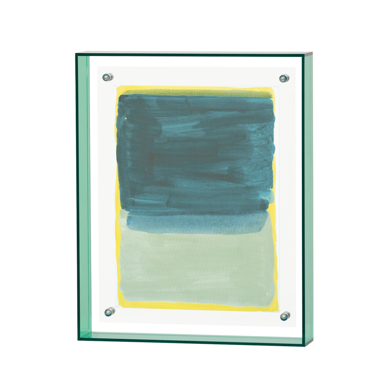 LINDA. x UNC Acrylic Photo Frame – Modern & Vielseitig, Deep Sea