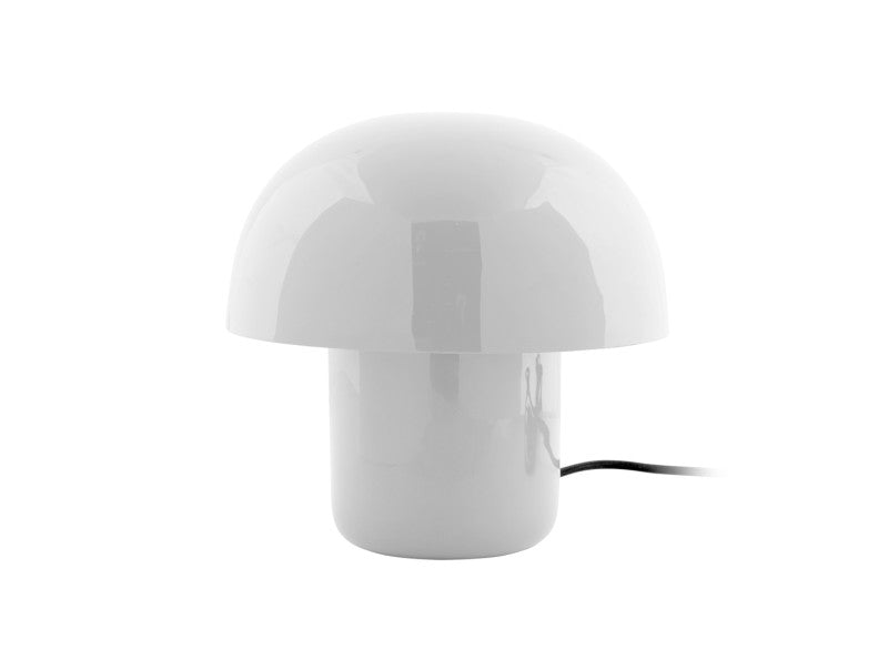 Mini Mushroom Tischlampe– Pilzform trifft Designcharakter in Weiss