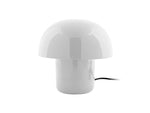 Mini Mushroom Tischlampe– Pilzform trifft Designcharakter in Weiss