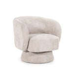 Balou Drehsessel Taupe – Samt