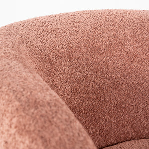 Balou Drehsessel Taupe – Terracotta
