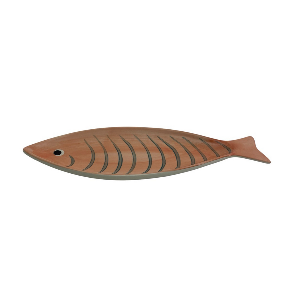 Keramikteller LE POISSON COMETE 42 cm – Fischform
