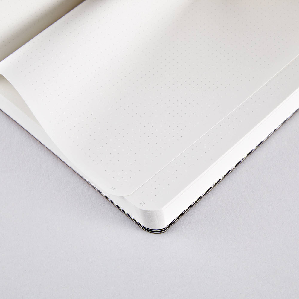 Shiny Starlet S - Kupfer | Notizbuch A6 | 2,5mm Punktraster