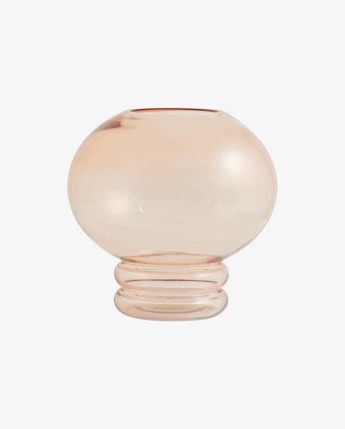 Vase GOLI in Peach in Large