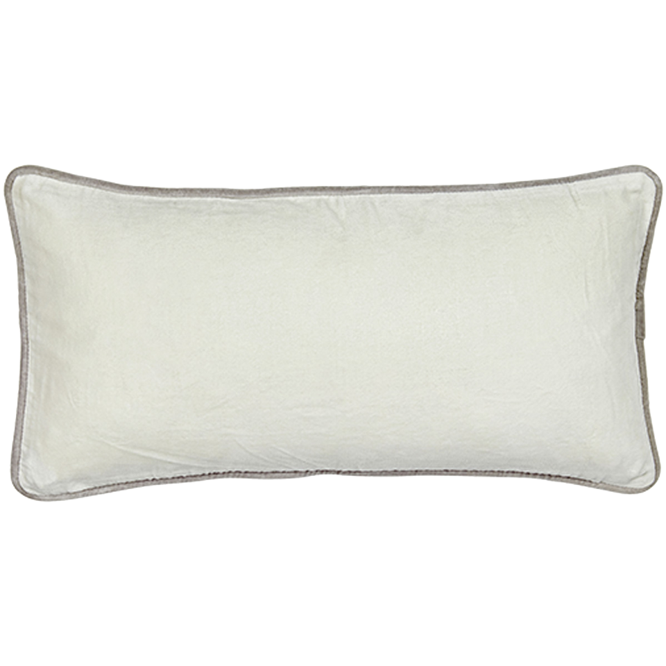 Kissenhülle aus Baumwollsamt – Uni, 30×60 cm, verschiedene Farben