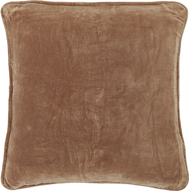 Kissenhülle aus Baumwollsamt – Uni, 45×45 cm, verschiedene Farben