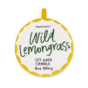Adopo 8 oz./226 g Snake Ceramic Candle – Wild Lemongrass
