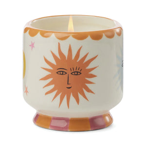 Adopo 8 oz./226 g Sun Ceramic Candle – Orange Blossom