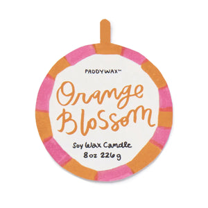 Adopo 8 oz./226 g Sun Ceramic Candle – Orange Blossom