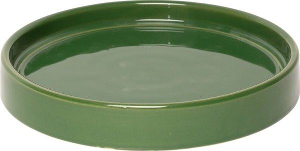 Stylischer Blumentopf mit Untersetzer – 3 verschiedene Farben, Keramik groß