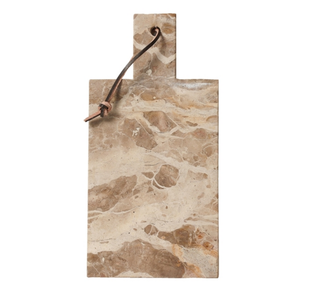 Schneidebrett aus Marmor – 30×15 cm, in drei Farben erhältlich