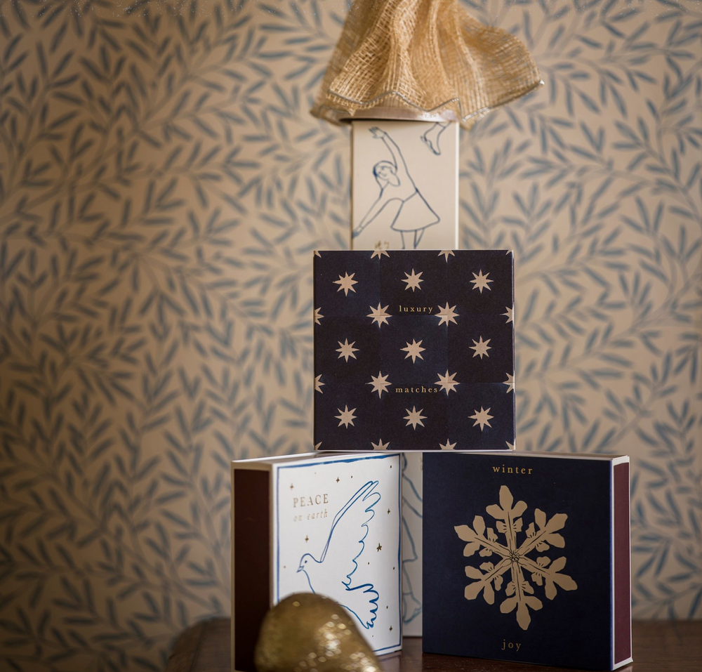 Winter Joy – Streichhölzer in quadratischer Box