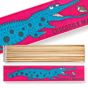 "Crocodile Matches" – Luxus-Streichholzschachtel von Charlotte Farmer