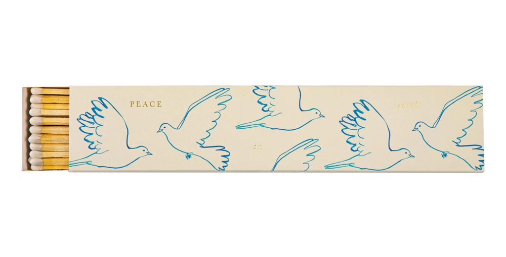 Peace on Earth – Lange Streichhölzer in Box