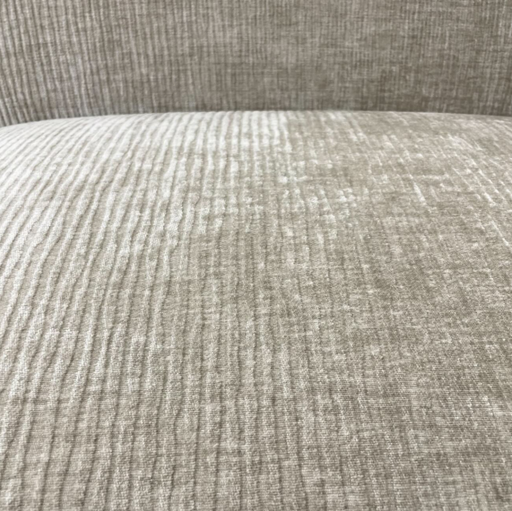 Fauteuil Lobby Beige – Velours Sessel mit Verbindungsfunktion