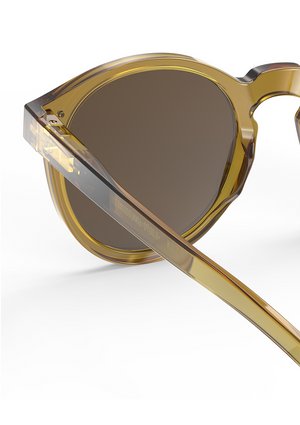 Sonnenbrille #M Golden Green von Izipizi