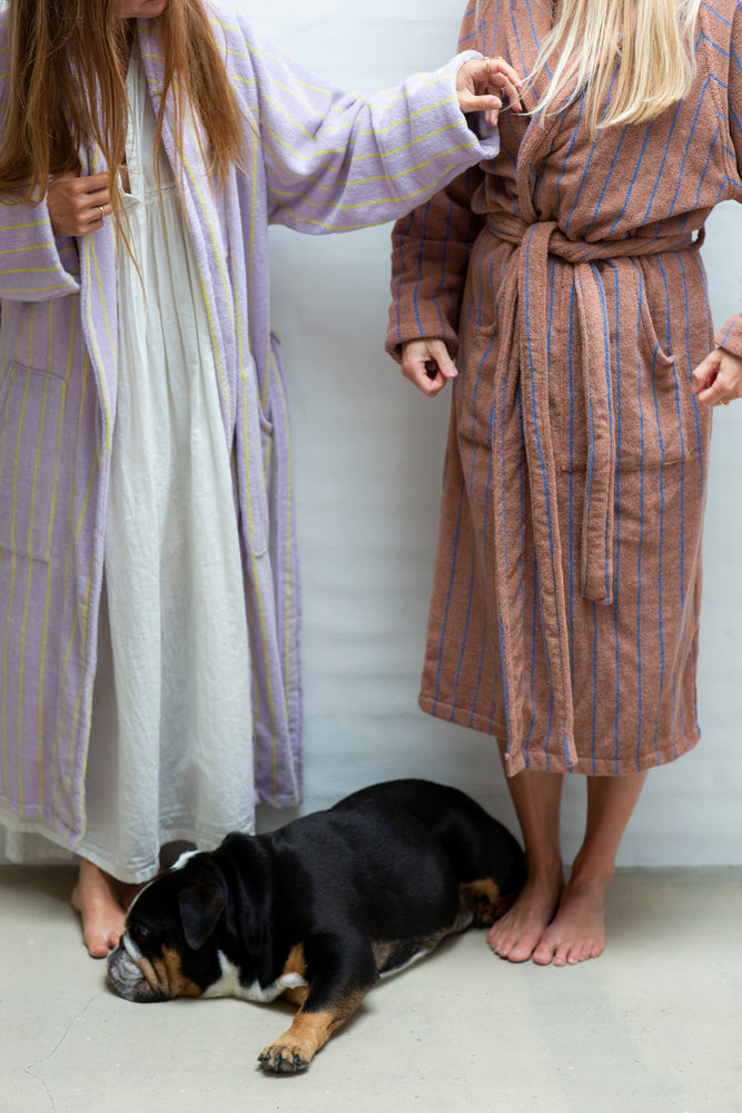 Bongusta – Naram Bathrobe aus 100 % Bio-Baumwolle (Größe S/M)