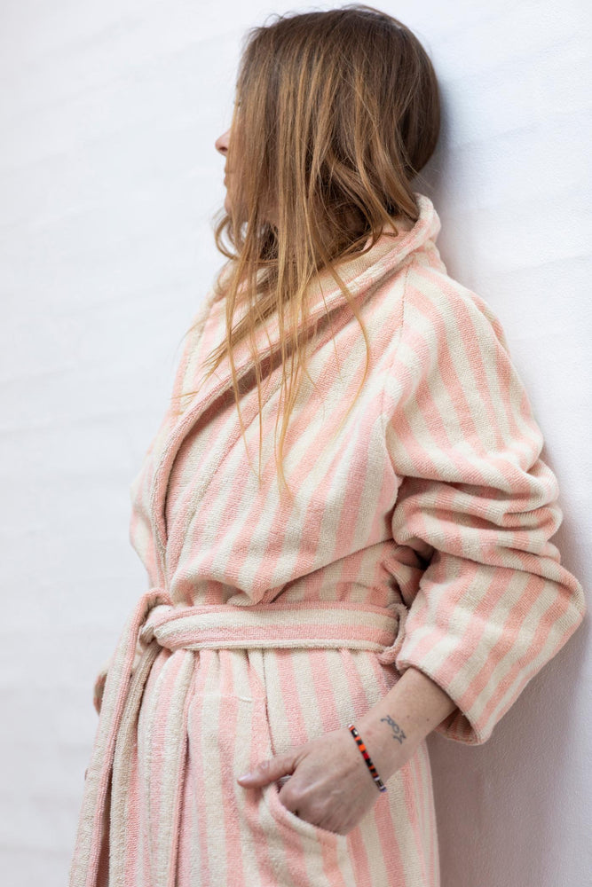 Bongusta – Naram Bathrobe aus 100 % Bio-Baumwolle (Größe S/M)