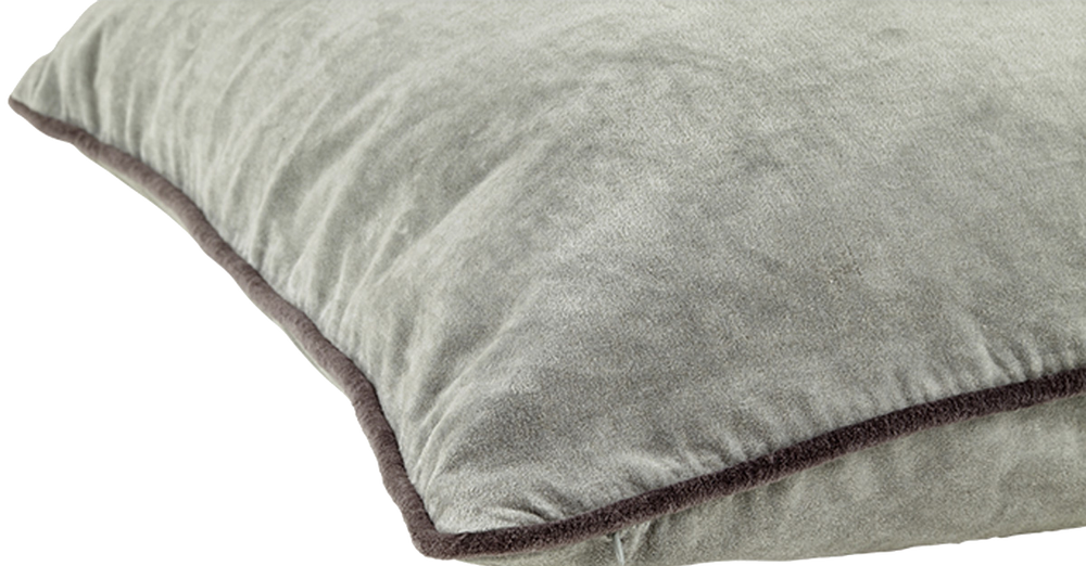 Kissenhülle aus Baumwollsamt – Uni, 45×45 cm, verschiedene Farben