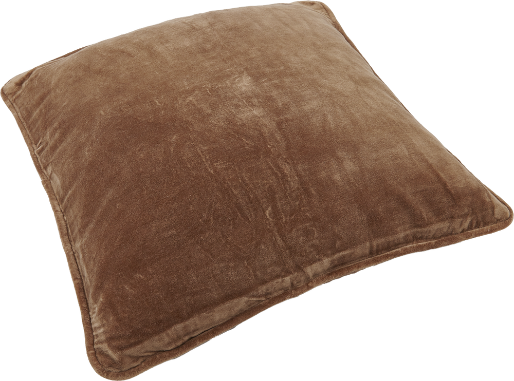 Kissenhülle aus Baumwollsamt – Uni, 45×45 cm, verschiedene Farben