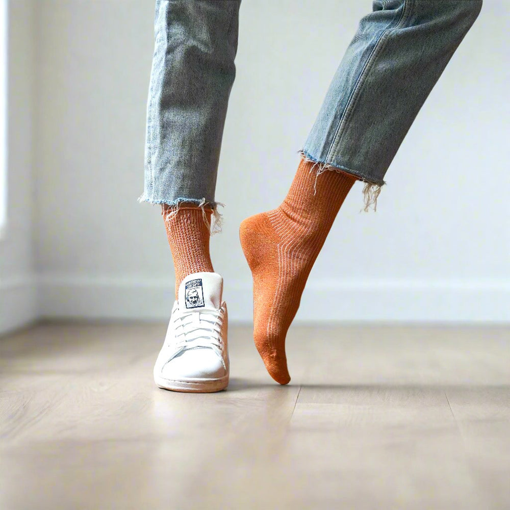 Klue – Lurex Socks aus Lyocell (Größe 36–40)