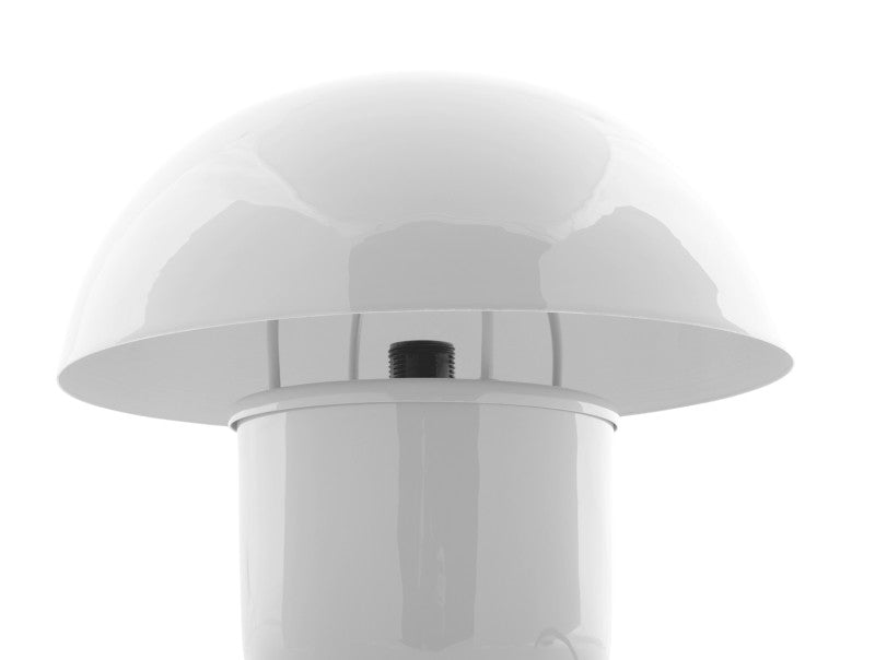 Tischlampe Fat Mushroom – Pilzform trifft Designcharakter in Burgunder