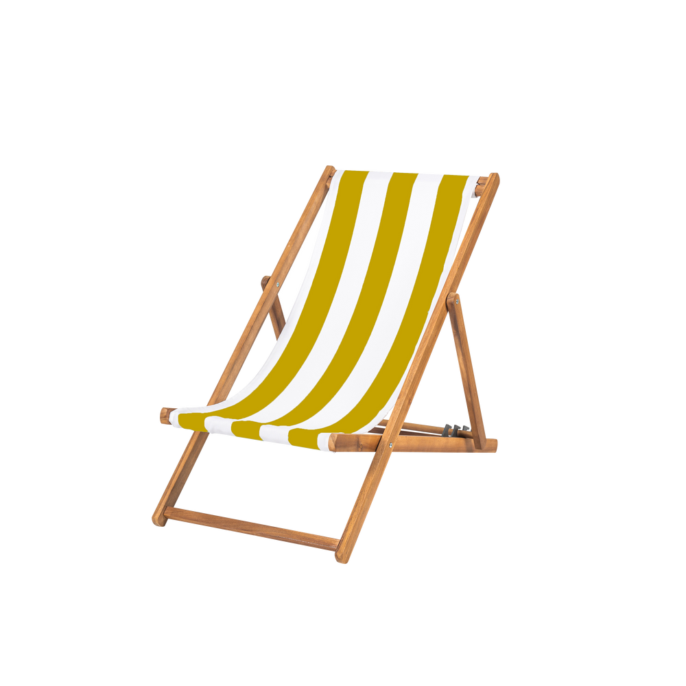 Deck Chair 52×118 cm aus Holz – mit CHILEAN COVER RIVIERA kombinierbar