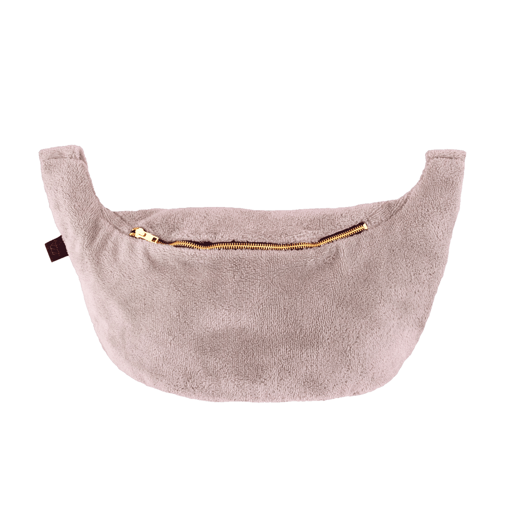 Banana Bag St Tropez von Haomy – Frottee-Umhängetasche in 3 Farben