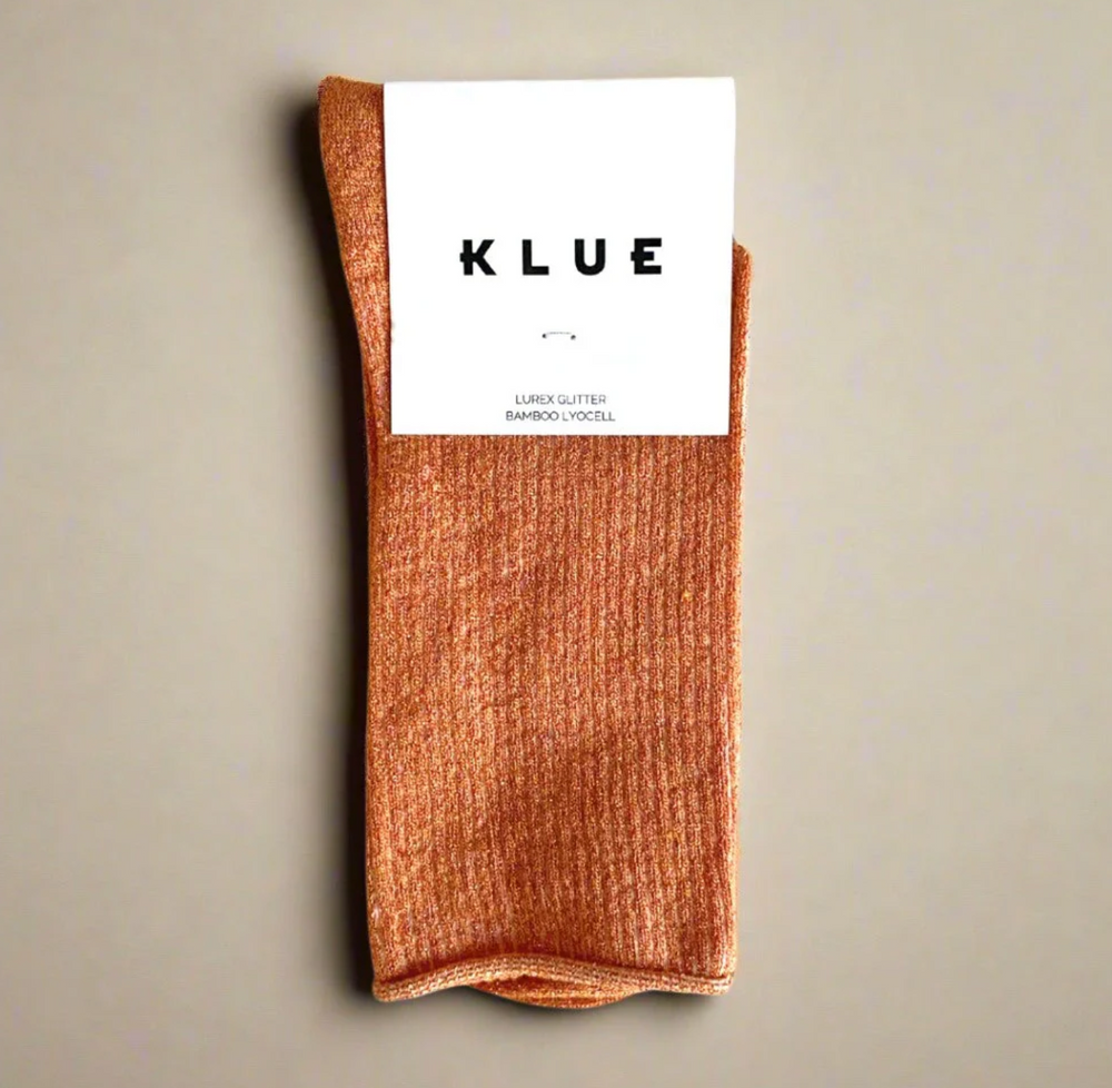Klue – Lurex Socks aus Lyocell (Größe 36–40)