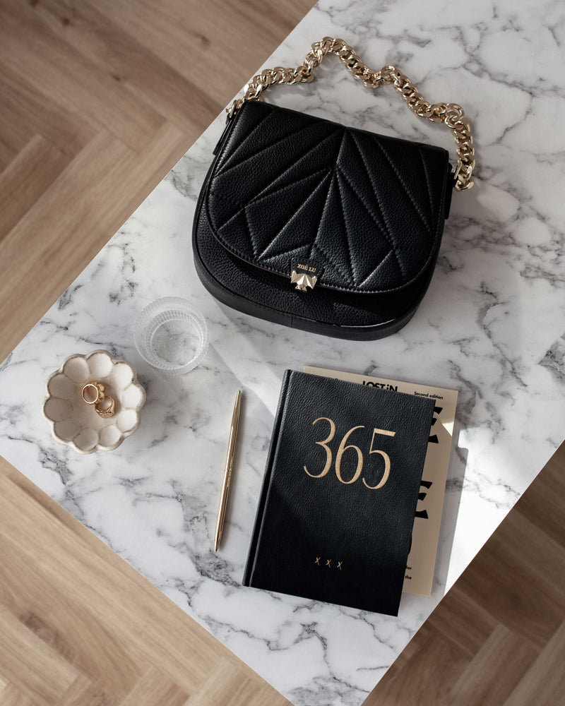 Real Passionates Notizbuch „365“ – A5, veganes Leder, 365 nummerierte Seiten