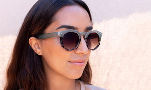 Charly Therapy – Hexagonale Sonnenbrille, UV400
