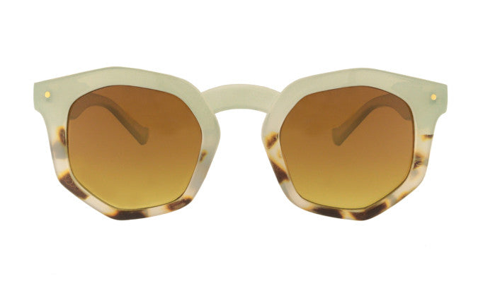 Charly Therapy – Hexagonale Sonnenbrille, UV400