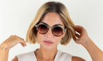 Charly Therapy Belmont – Stilvolle Runde-Sonnenbrille, UV400-Schutz
