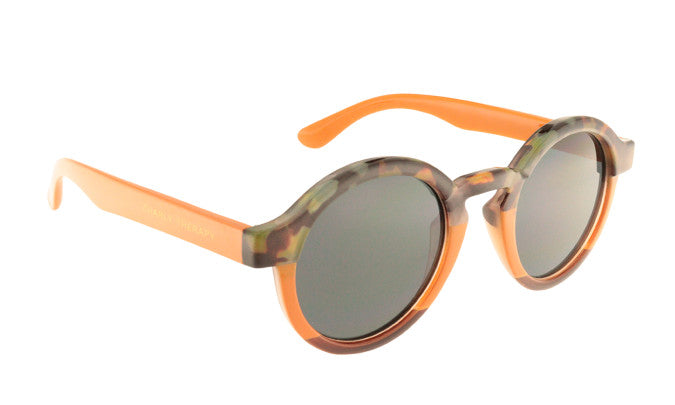 Charly Therapy Belmont – Stilvolle Runde-Sonnenbrille, UV400-Schutz