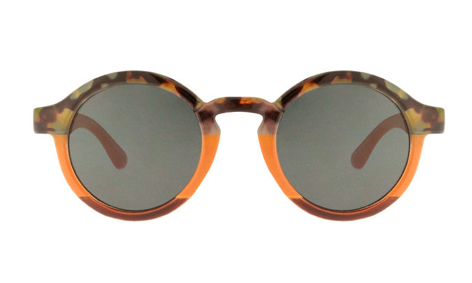 Charly Therapy Belmont – Stilvolle Runde-Sonnenbrille, UV400-Schutz