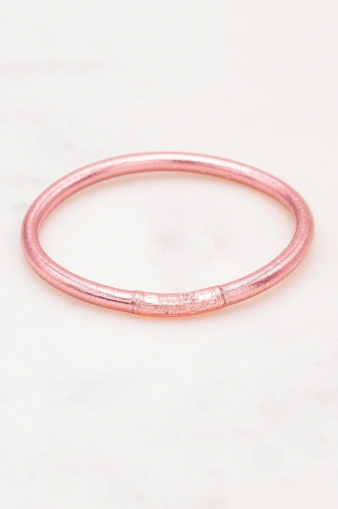 Buddhistischer Armreif in Dick– spirituelles Accessoire in sanftem Design - verschiedene Farben