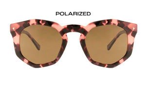 Charly Therapy Capri – Hexagonale Sonnenbrille, UV400