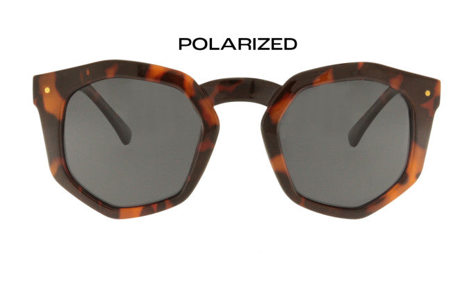 Charly Therapy Capri – Hexagonale Sonnenbrille, UV400