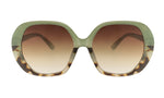 Charly Therapy Goldie – Stilvolle Oversize-Sonnenbrille, UV400-Schutz