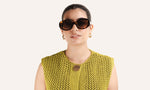 Charly Therapy Naomi – Stilvolle Oversize-Sonnenbrille, UV400-Schutz