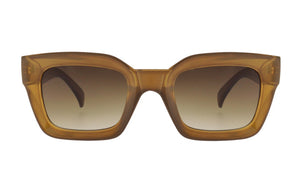 Charly Therapy Rosie– Rechteckige Sonnenbrille, Animal Print